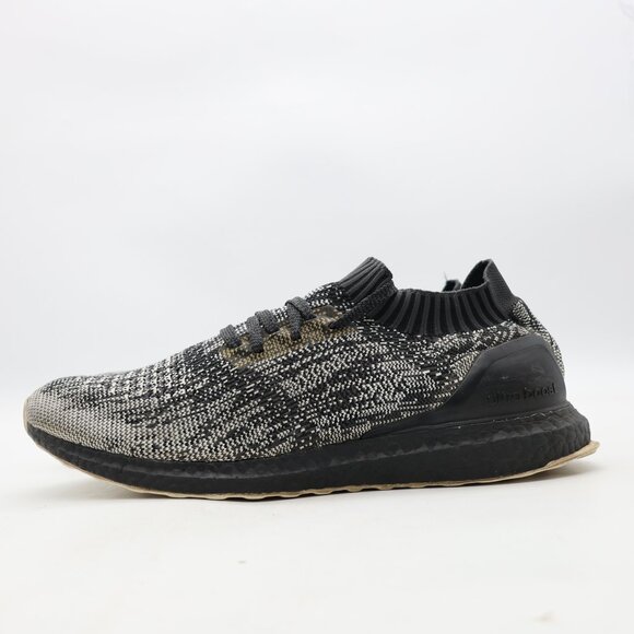 Adidas Ultra Boost Men's Size 13 Uncaged Black Grey Sneakers Shoes S80698 - Picture 4 of 9